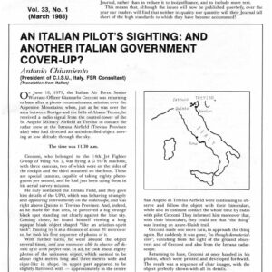 Chiumiento,UFO Photo 1979,Italy,FSR1988V33N1