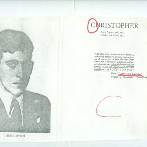 Christopher,Letters from spirit world,to his mother 0 a 9 - Imagen 1