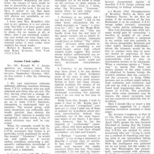 Clark,Contactees,FSR1966V12N3 - Imagen 1