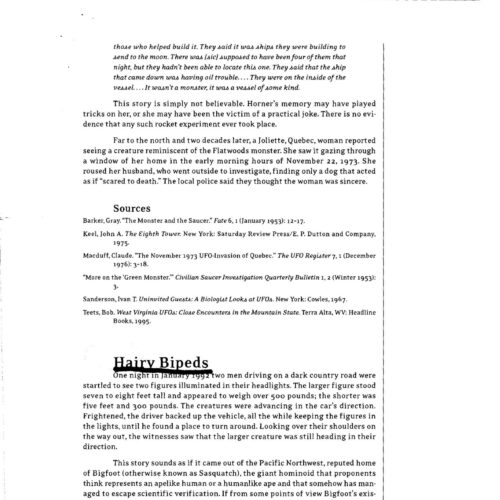 Clark,Hairy Bipeds and UFOs-1 - Imagen 1