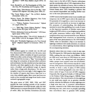 Clark,Jerome,UFO Waves