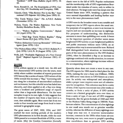 Clark,Jerome,UFO Waves - Imagen 1