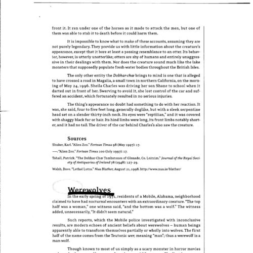 Clark,Jerome,Werewolves - Imagen 1