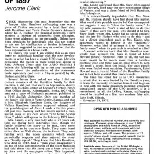 Clark,Leroy calfnapping hoax 1897,Kansas,FSR76V22N6