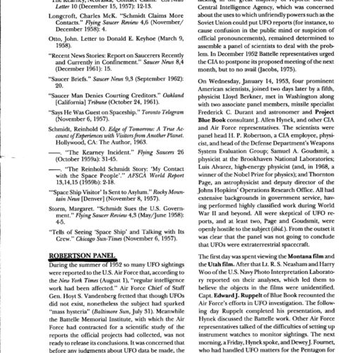 Clark,Robertson Panel UFO Report,1953 - Imagen 1