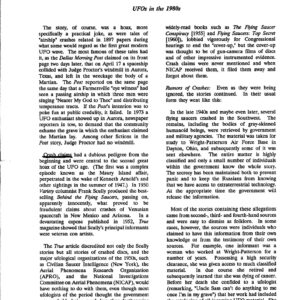 Clark,UFO crash claims in the 1980s