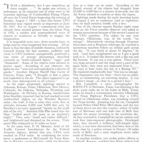 Clark,UFOs 1965,FSR1966V12N1 - Imagen 1