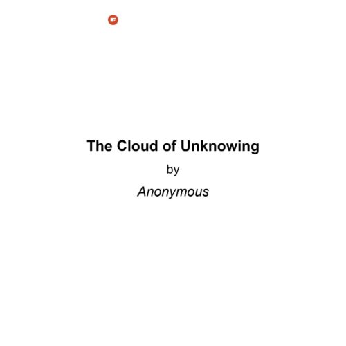 Cloud of Unknowing,Anonymous - Imagen 1