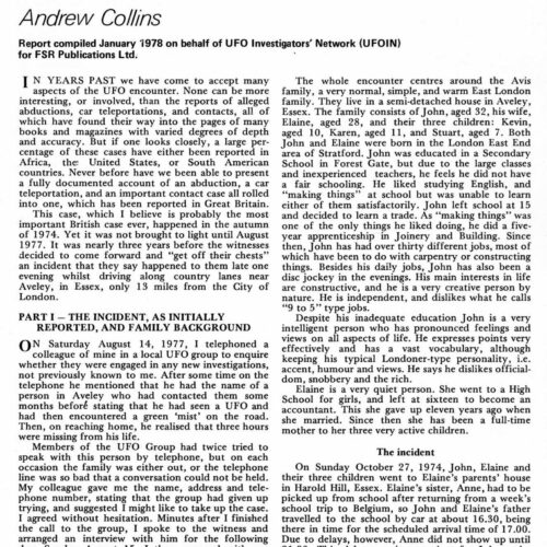 Collins,Abeley Abduction 1977,FSR78V23N6 - Imagen 1