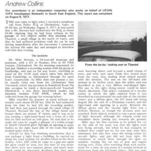 Collins,UFOs 1977,Cambridge,FSR77V23N4