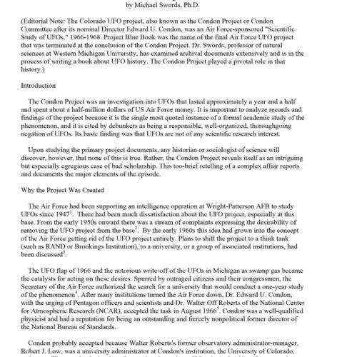 Colorado UFO Project Report,Swords - Imagen 1