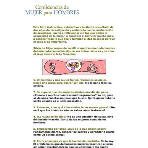 Confidencias de mujer para hombres - Imagen 1