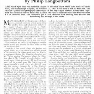 Contact E.T. 1957,England,FSR58V4N6