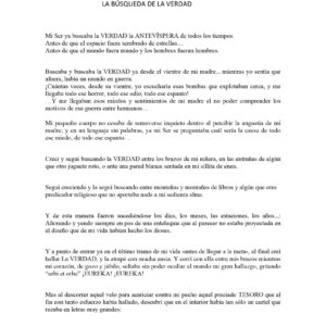 Contreras,Regla,La busqueda de la verdad