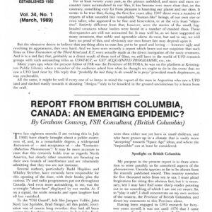 Conway,Humanoids in British Columbia,Canada,FSR89V34N1