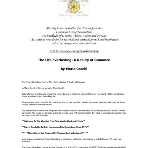 Corelli,The Life Everlasting - Imagen 1