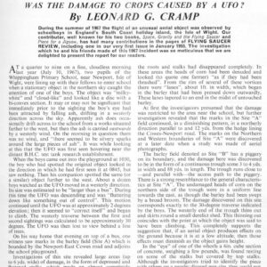 Cramp,Crop Circles 1967,England,FSR68V14N3