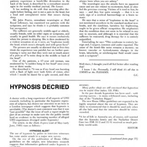 Creighton,Abduction Hypnosis Decried,FSR1989V34N2