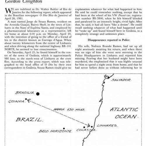 Creighton,Buhler,Teleportation 1981,Brazil,FSR81V27N2 - Imagen 1