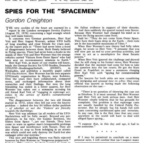 Creighton,Carl L.Veit,German ufologist,FSR76V22N4 - Imagen 1