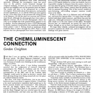 Creighton,Chemiluminescent Connection,FSR80V26N3