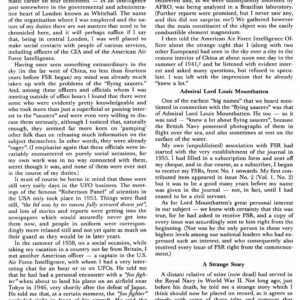 Creighton,Early British Naval UFO Sghtings,FSR83V28N3