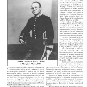 Creighton,Gordon,Biographical note,FSR2001V46N4