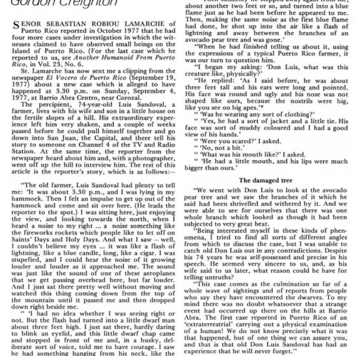 Creighton,Humanoid 1977,Puerto Rico,FSR78V24N2 - Imagen 1