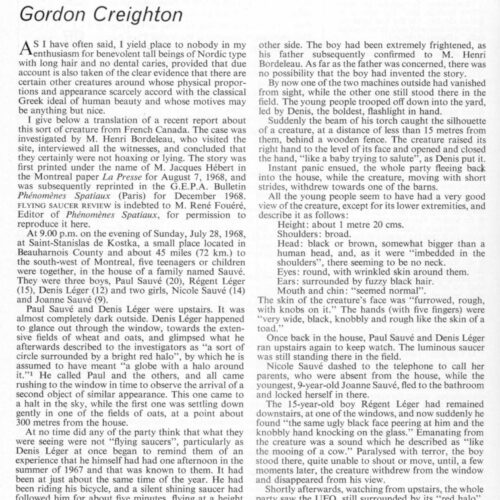 Creighton,Humanoids 1968,Montreal,FSR69V15N3 - Imagen 1