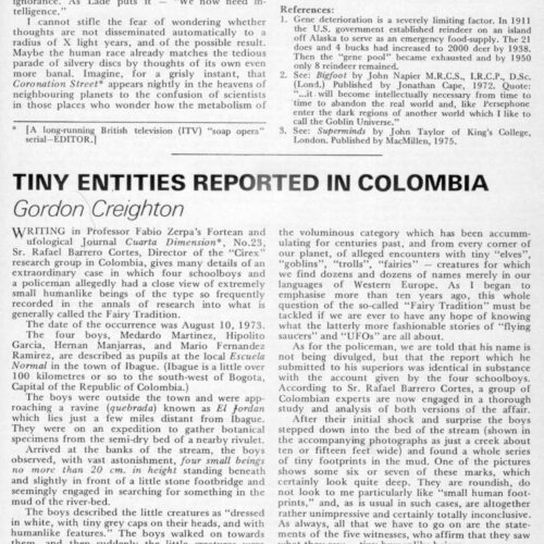 Creighton,Humanoids 1973,Colombia,FSR75V21N5 - Imagen 1