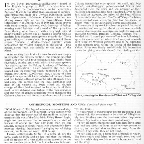 Creighton,Humanoids in Central Asia,FSR73V19N1 - Imagen 1