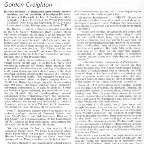 Creighton,Intelligences Under the Sea,FSR71V17N2 - Imagen 1