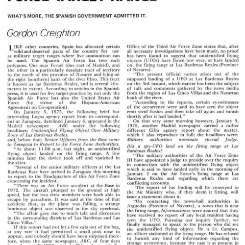 Creighton,Landings 1975,Air Force Base,Spain,FSR79V24N5 - Imagen 1