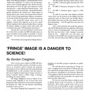 Creighton,Modern Revealed Teachings,FSR1993V38N1