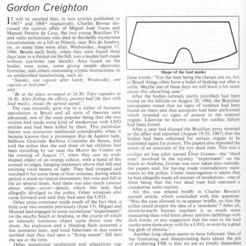 Creighton,Two Deaths 1966,Morro do Vintem,FSR71V17N4 - Imagen 1