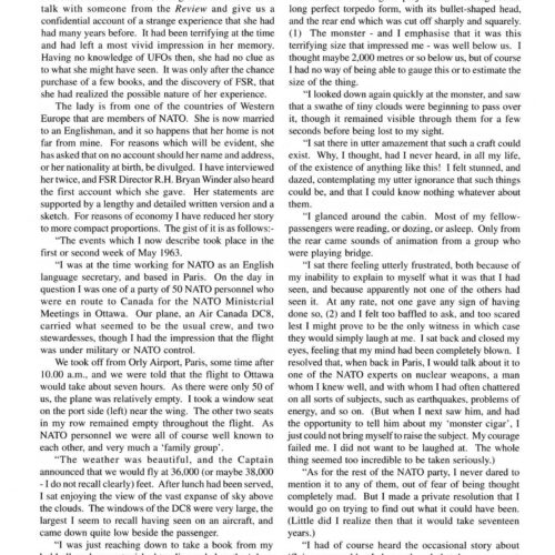 Creighton,UFO 1963,Atlantic Ocean,FSR2001V46N4 - Imagen 1