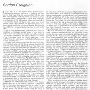 Creighton,UFO 1969 and two deaths,Brazil,FSR71V17N5