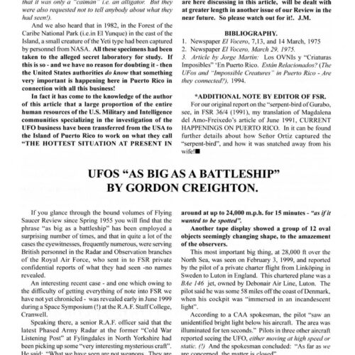 Creighton,UFO 1999,North Sea,FSR2000V45N1 - Imagen 1