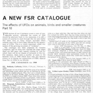 Creighton,UFO effects on animals-10,FSR71V17N4