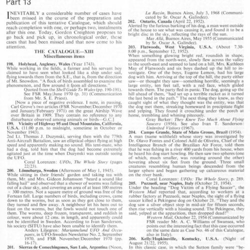 Creighton,UFO effects on animals-13,FSR72V18N3 - Imagen 1