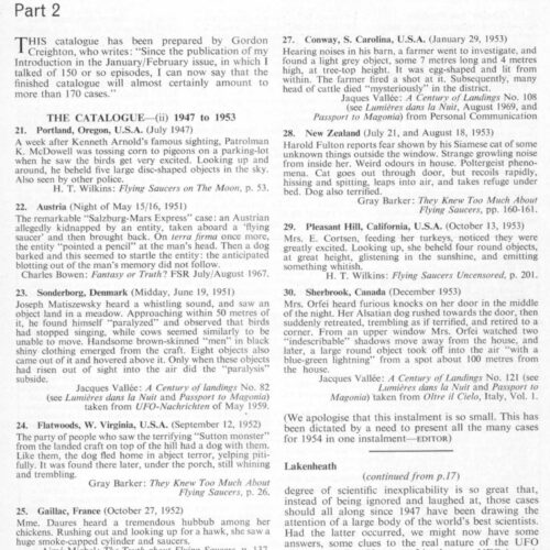 Creighton,UFO effects on animals-2,FSR70V16N2 - Imagen 1