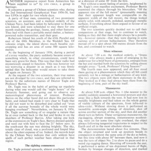 Creighton,UFOs 1956,Antarctica,FSR68V14N2 - Imagen 1