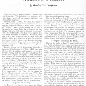 Creighton,UFOs 1962,Argentina,FSR64V10N4