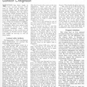Creighton,UFOs 1965,Argentina,FSR69V15N2