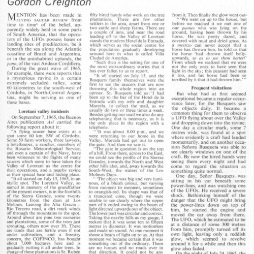 Creighton,UFOs 1965,Argentina,FSR69V15N2 - Imagen 1
