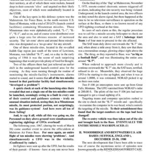Creighton,UFOs 1966-1975,Minuteman Missiles Base,Montana,FSR1998V43N2