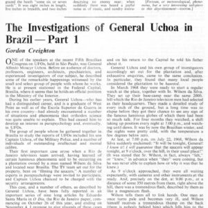 Creighton,UFOs 1968,Brazil,FSR-CH 1972 N 12