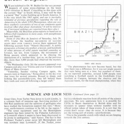 Creighton,UFOs 1972,Brazil,FSR72V18N5 - Imagen 1