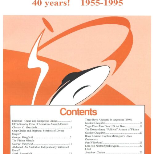 Creighton,UFOs and Government,FSR1995V40N3 - Imagen 1