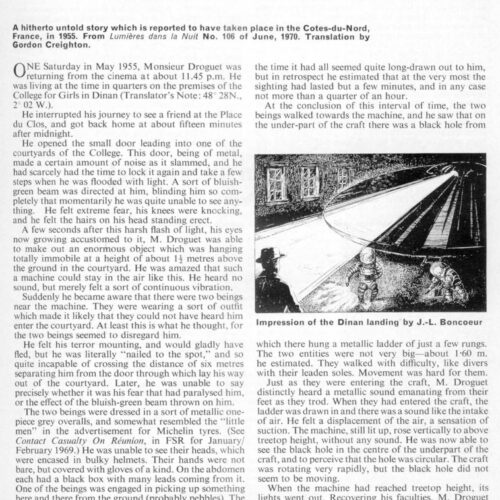 Cresson,UFO 1955,Girls College,France,FSR-CH 1970 N 1 - Imagen 1